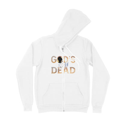 God's Not Dead He's Surely Alive - Premium Zip Hoodie