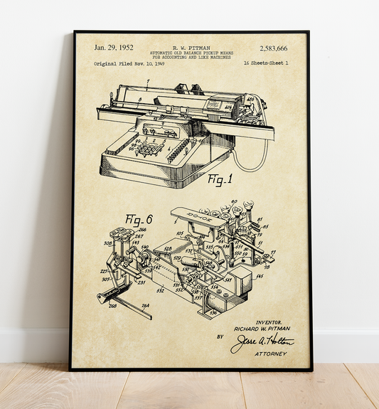 Automatic Old Balance-1952  Poster