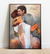 Personalized First Day In Heaven Male Painting Poster