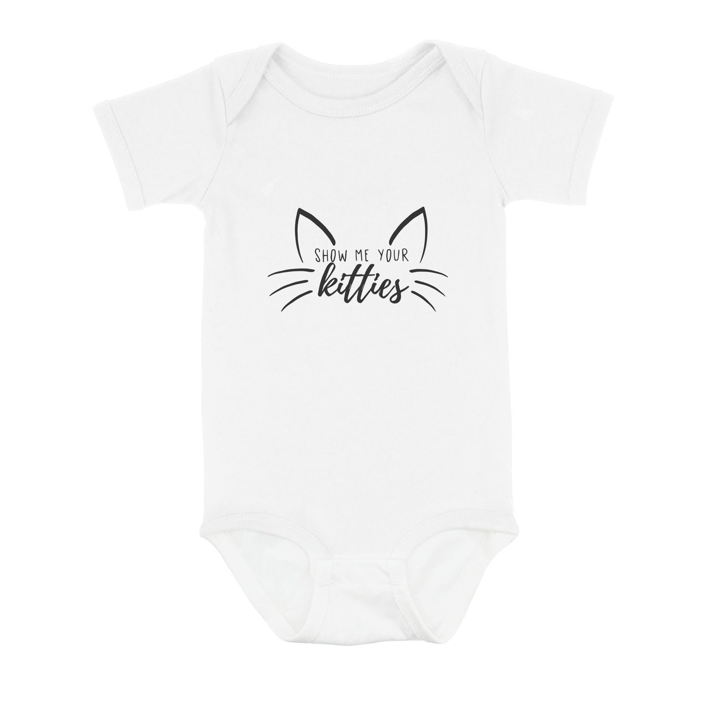 Cat Show Me Your Kitties - Baby Onesie