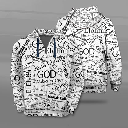 Lord Cover Me Jesus Christ God Abba Father 3D All Over Print T-Shirt And Hoodie