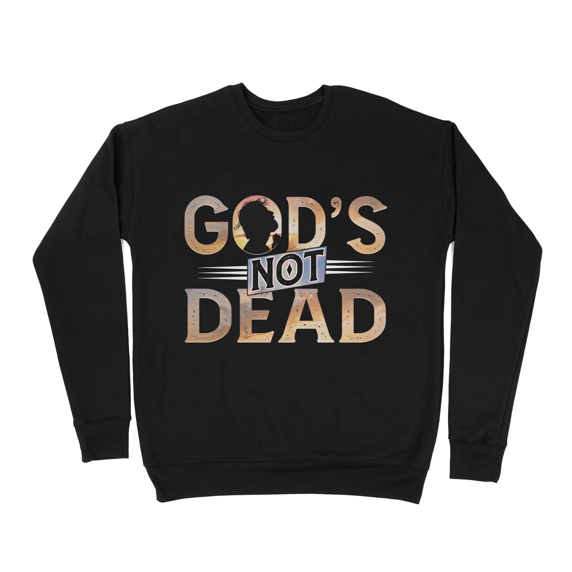 God's Not Dead He's Surely - Premium Crew Neck Sweatshirt
