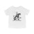 Jesus Riding Dinosaur The Way. The Truth. The Life - Baby T-Shirt