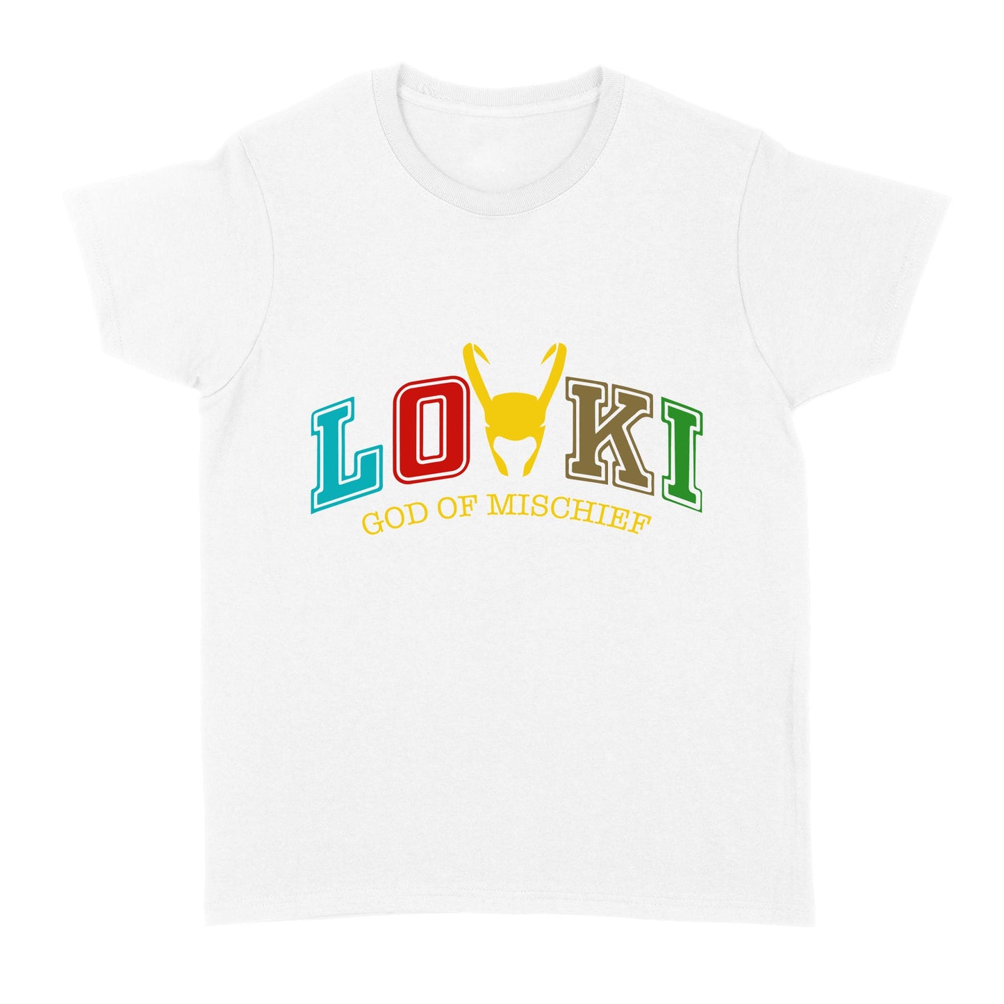 Loki God of Mischief Standard Women's T-shirt