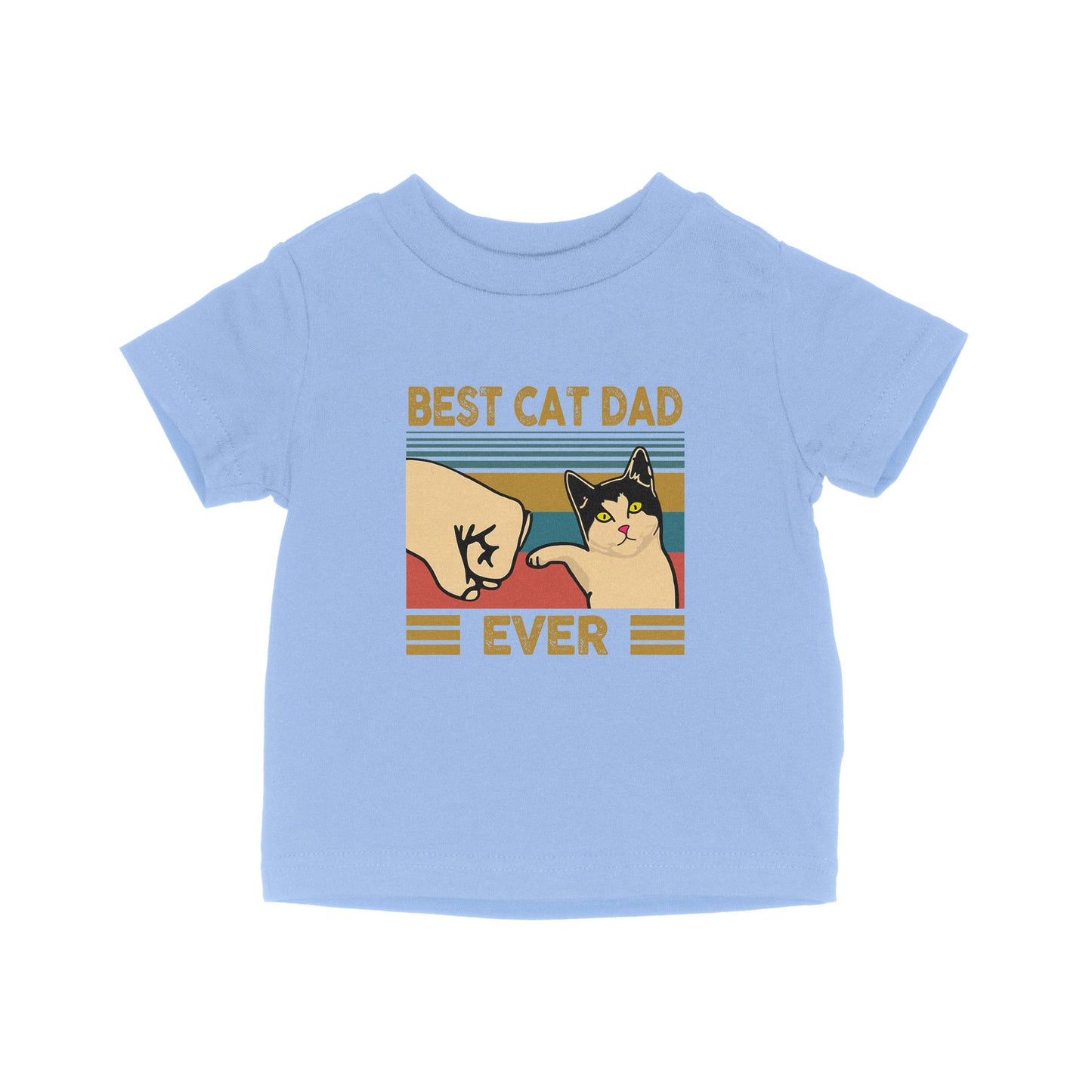 Best Cat Dad Ever - Baby T-Shirt