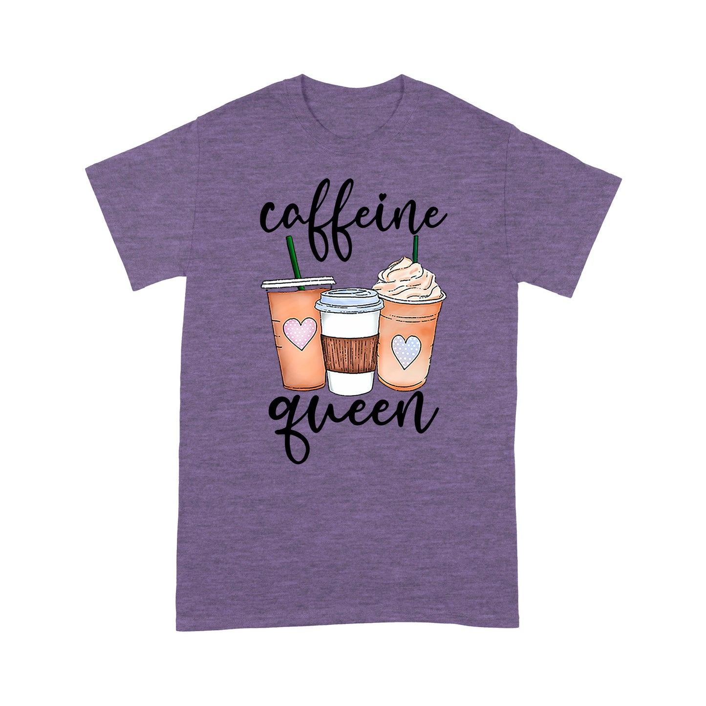 Premium T-shirt - Caffeine Queen, Coffee Lover, Coffee Queen