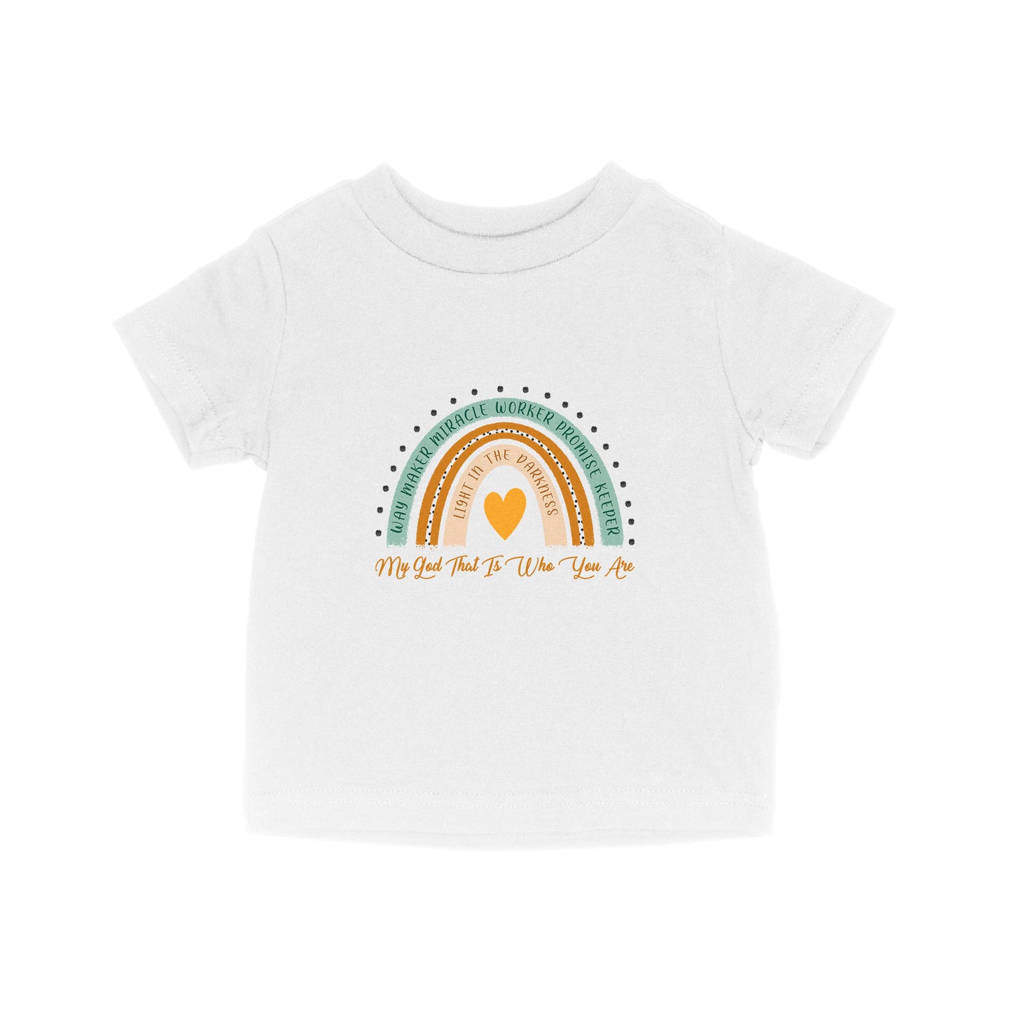 Way Maker Miracle Worker Promise Keeper Light In The Darkness - Baby T-Shirt