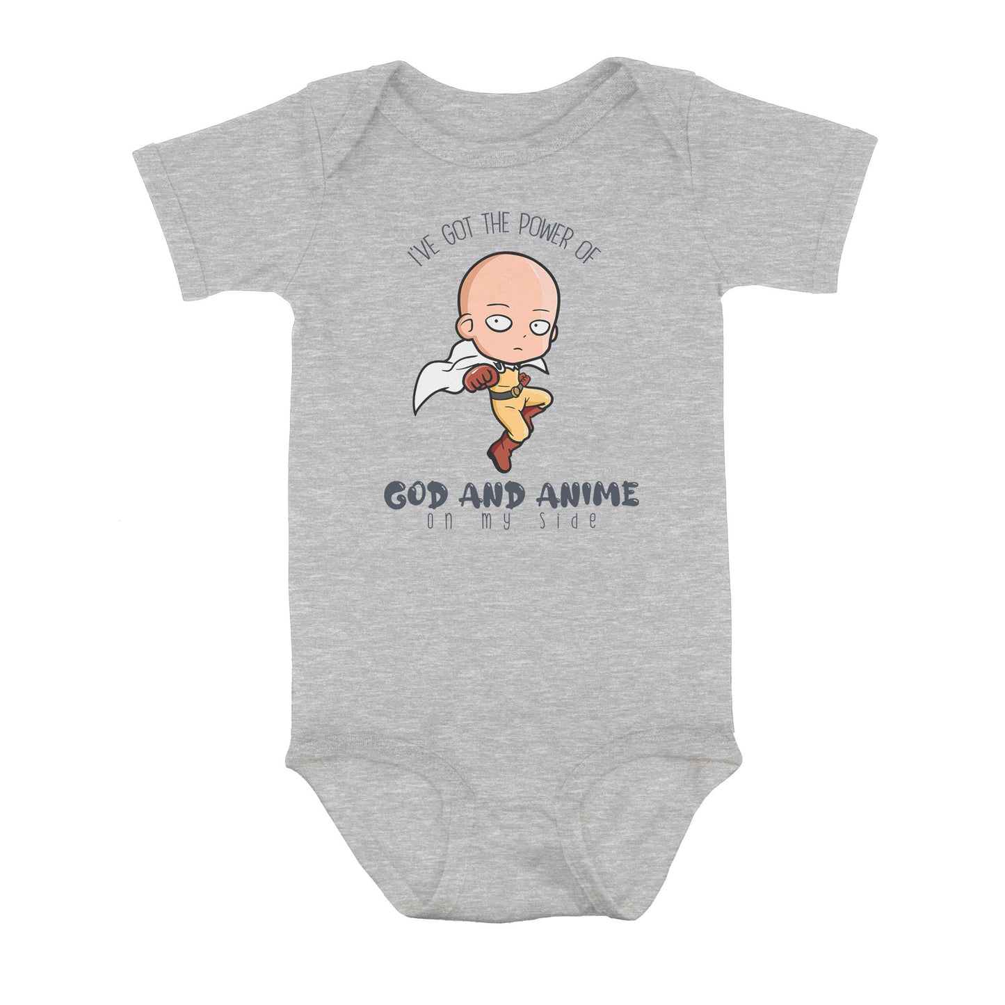 I Have The Power Of God And Anime On My Side - Baby Onesie