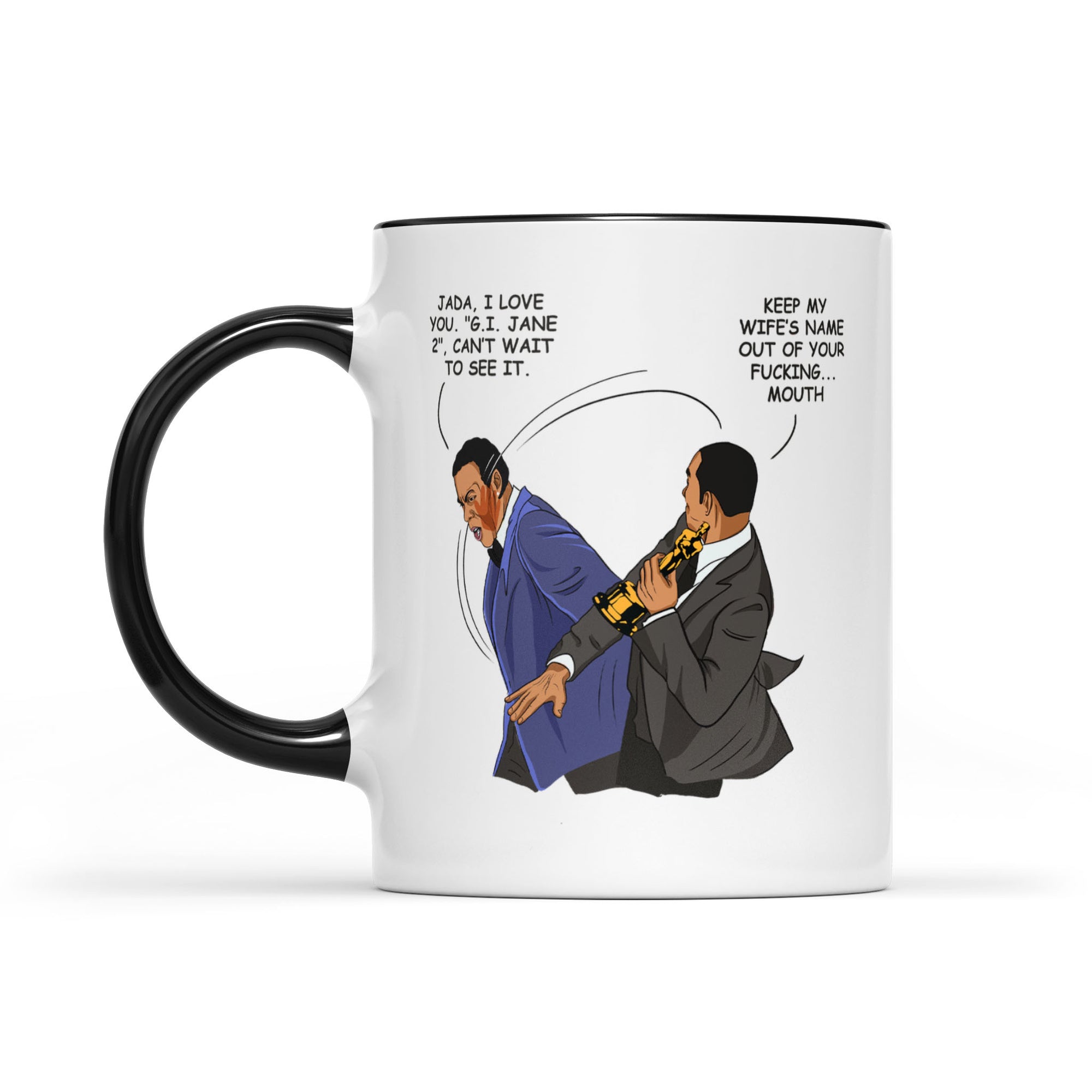 Keep My Wife’s Name Out Of Your Fucking Mouth - Accent Mug