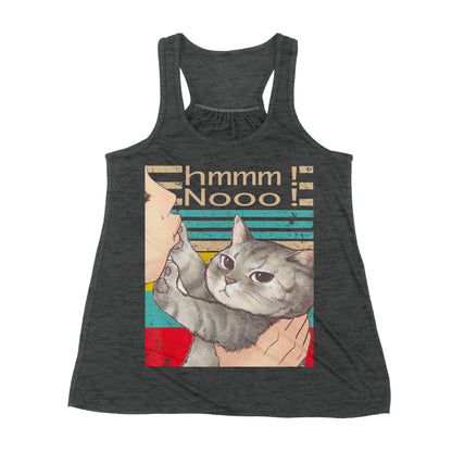 Premium Women's Tank - Cat Hmmm Nooo