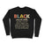 Premium Crew Neck Sweatshirt - Black Mixed With