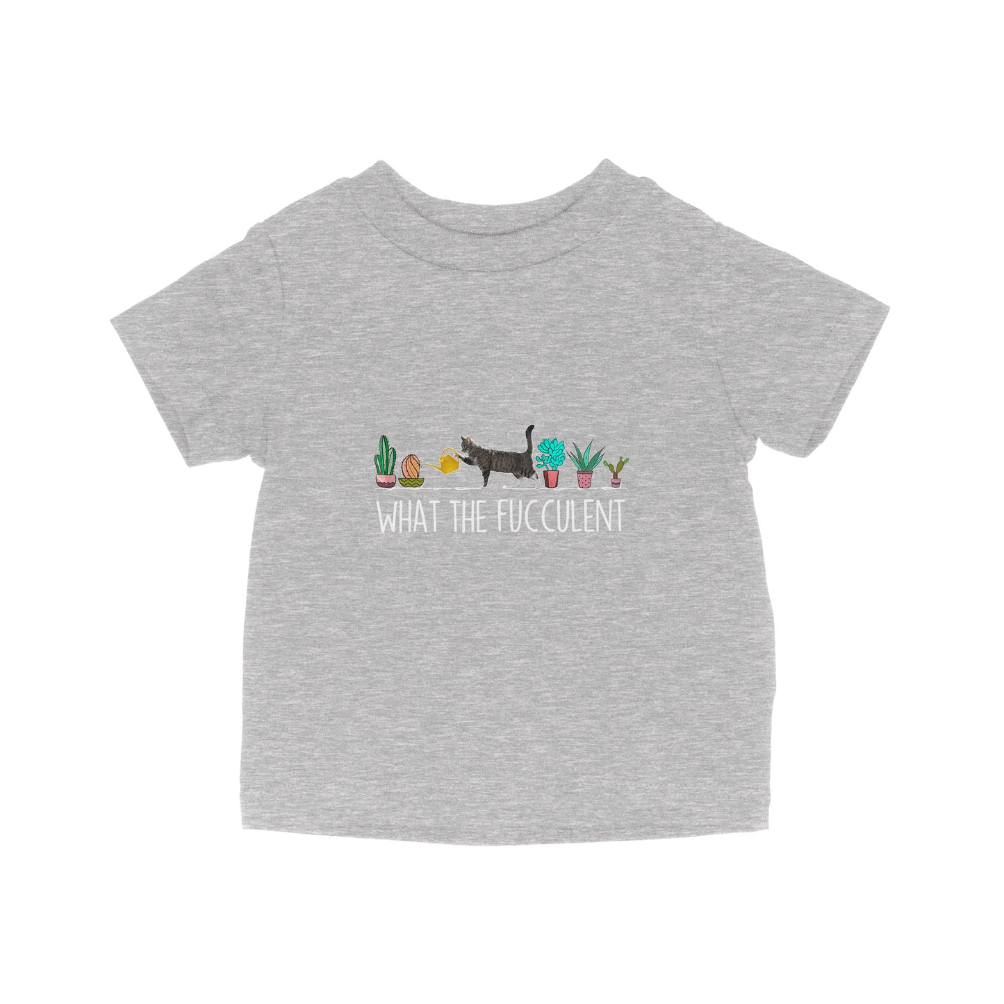 Cat Watering Plants - Baby T-Shirt