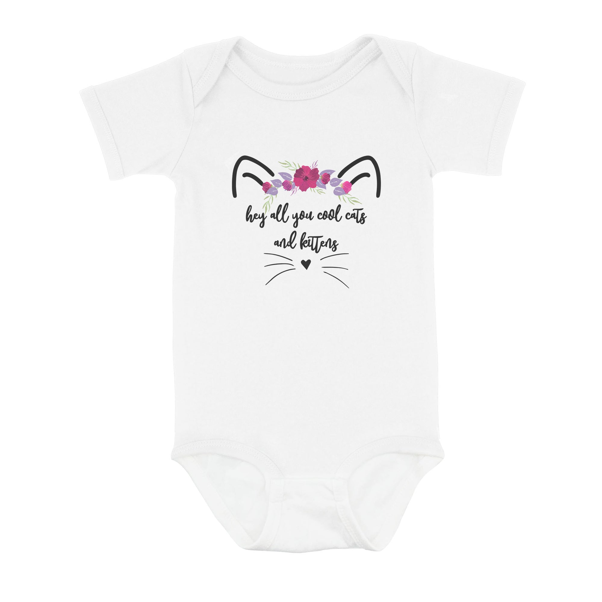 l Hey All You Cool Cats And Kittens - Baby Onesie