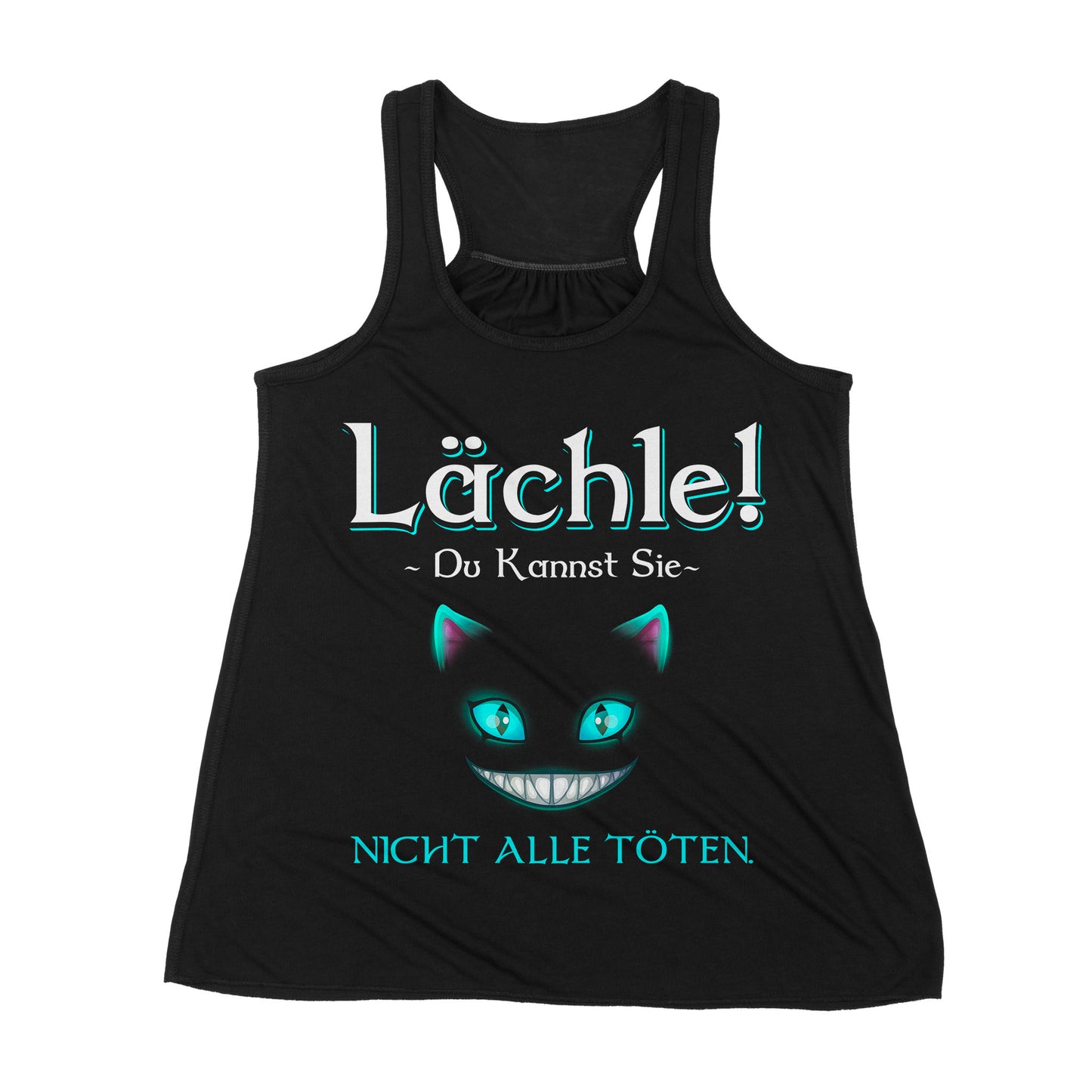 Premium Women's Tank - Lachile Du Kannst Sle Night Alle Toten