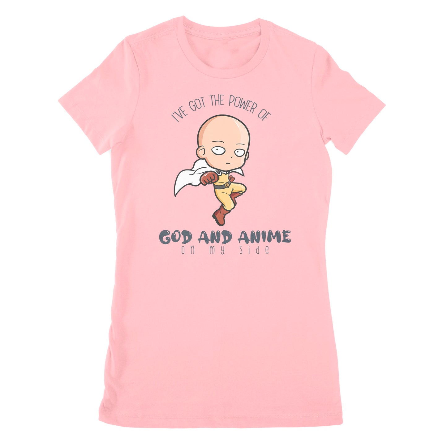 Premium Women's T-shirt - I Have The Power Of God And Anime On My Side