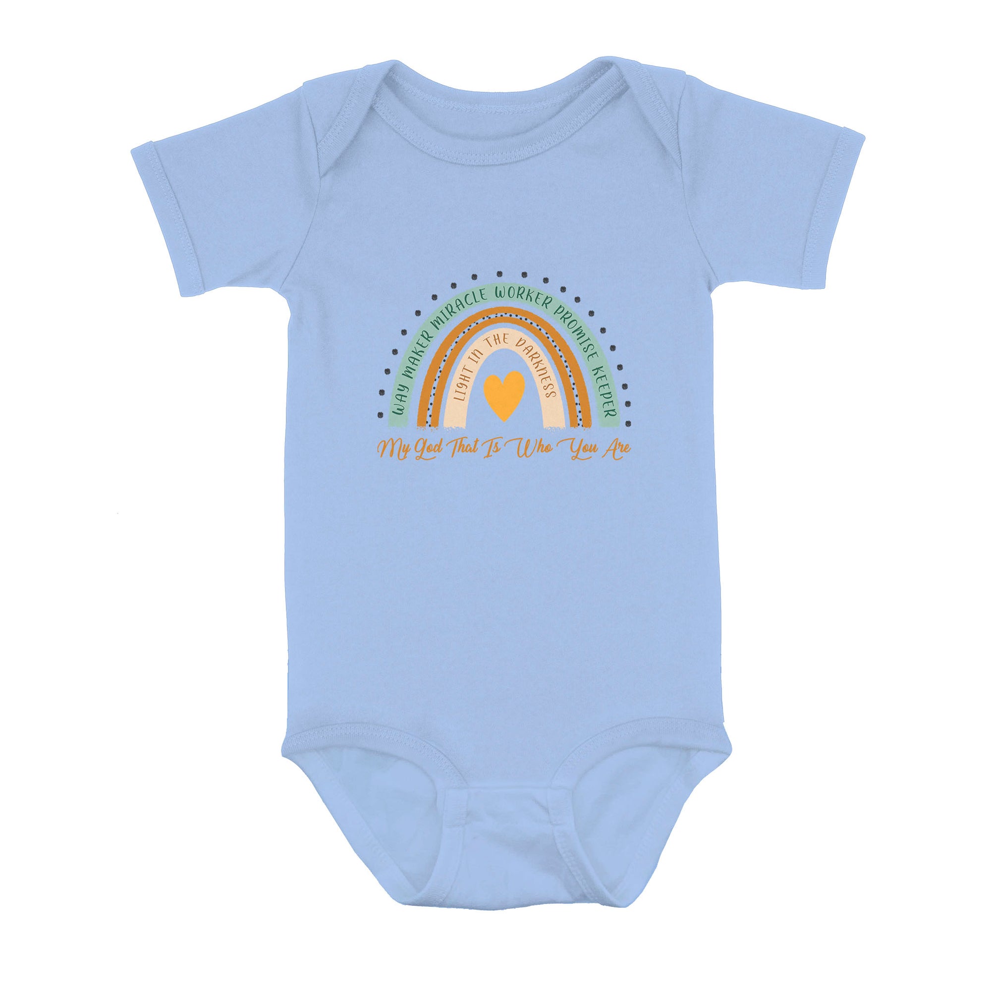 Way Maker Miracle Worker Promise Keeper Light In The Darkness - Baby Onesie