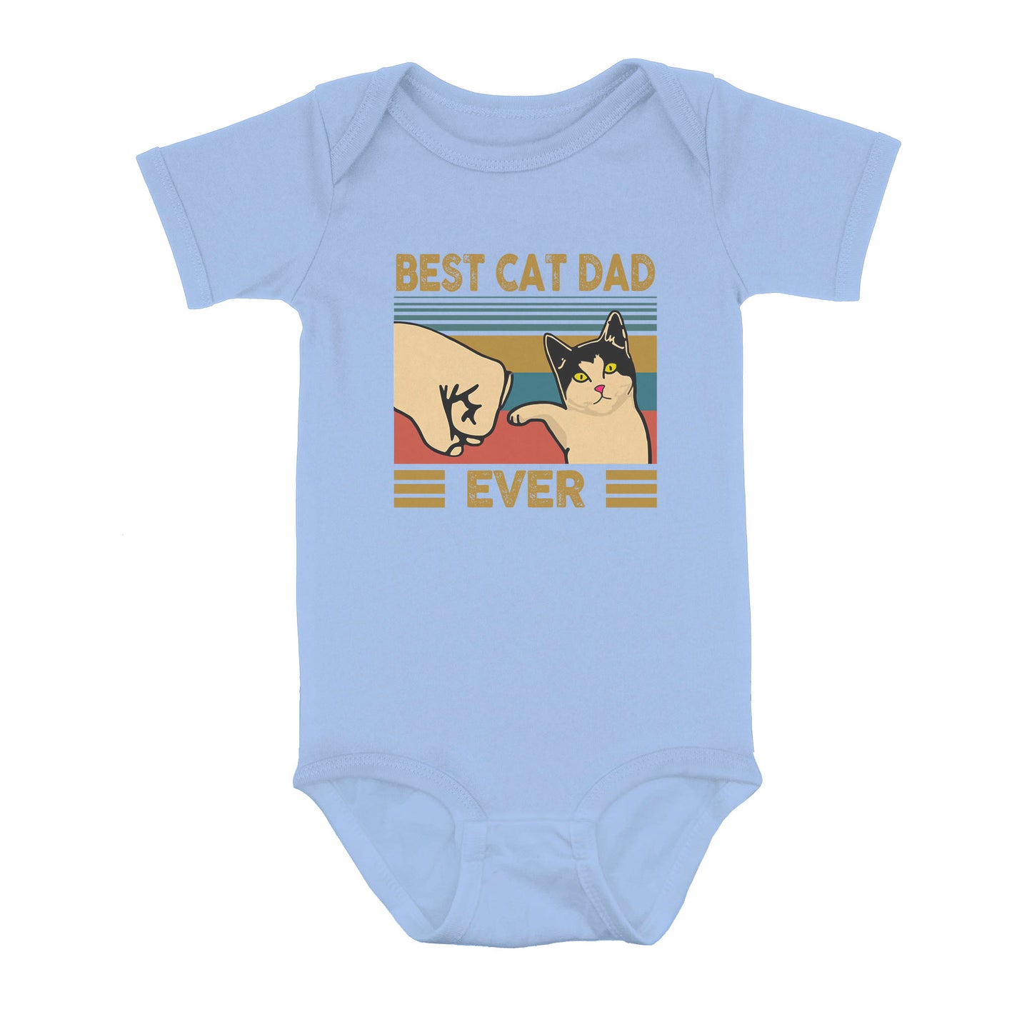 Best Cat Dad Ever - Baby Onesie