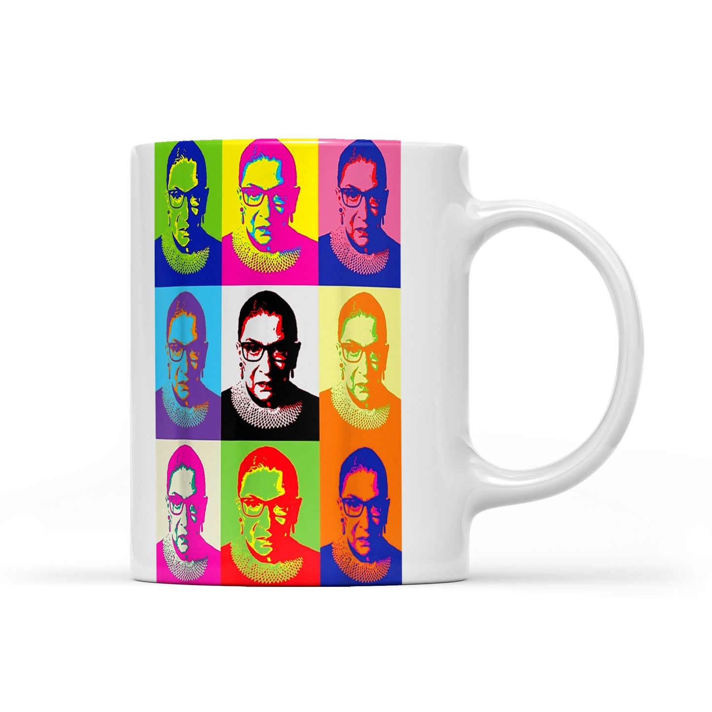 Notorious Ruth - White Edge-to-Edge Mug