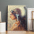 Native American Beautiful Mystic Painting Of A Young Indian Woman Canvas Print And Poster