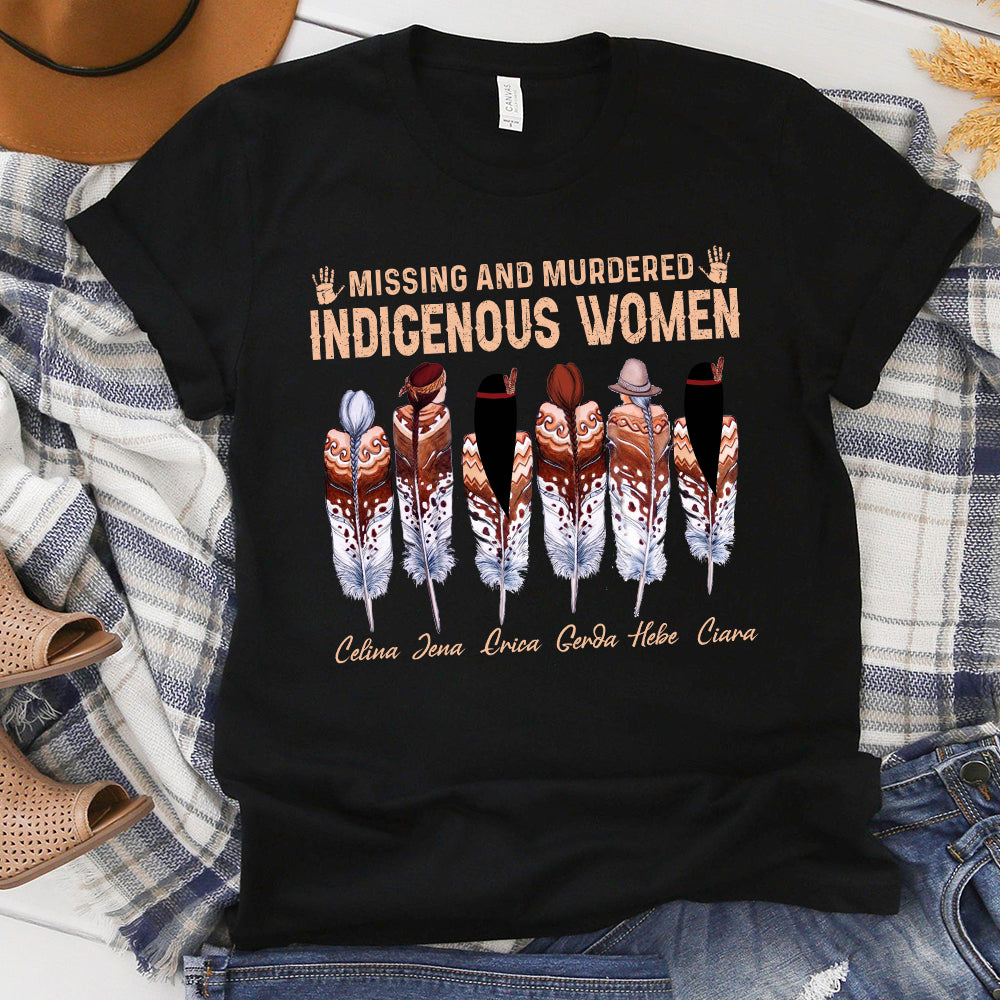 Personalized Missing And Murdered Indigenous Women T-Shirt