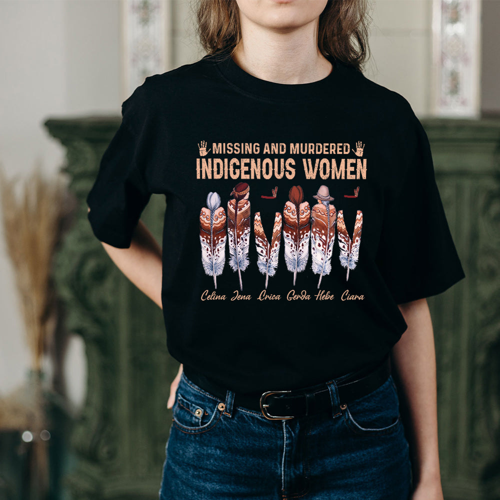 Personalized Missing And Murdered Indigenous Women T-Shirt