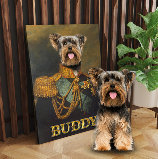 Personalized Dog Portrait The Centurions Digital File Canvas Prints And Poster