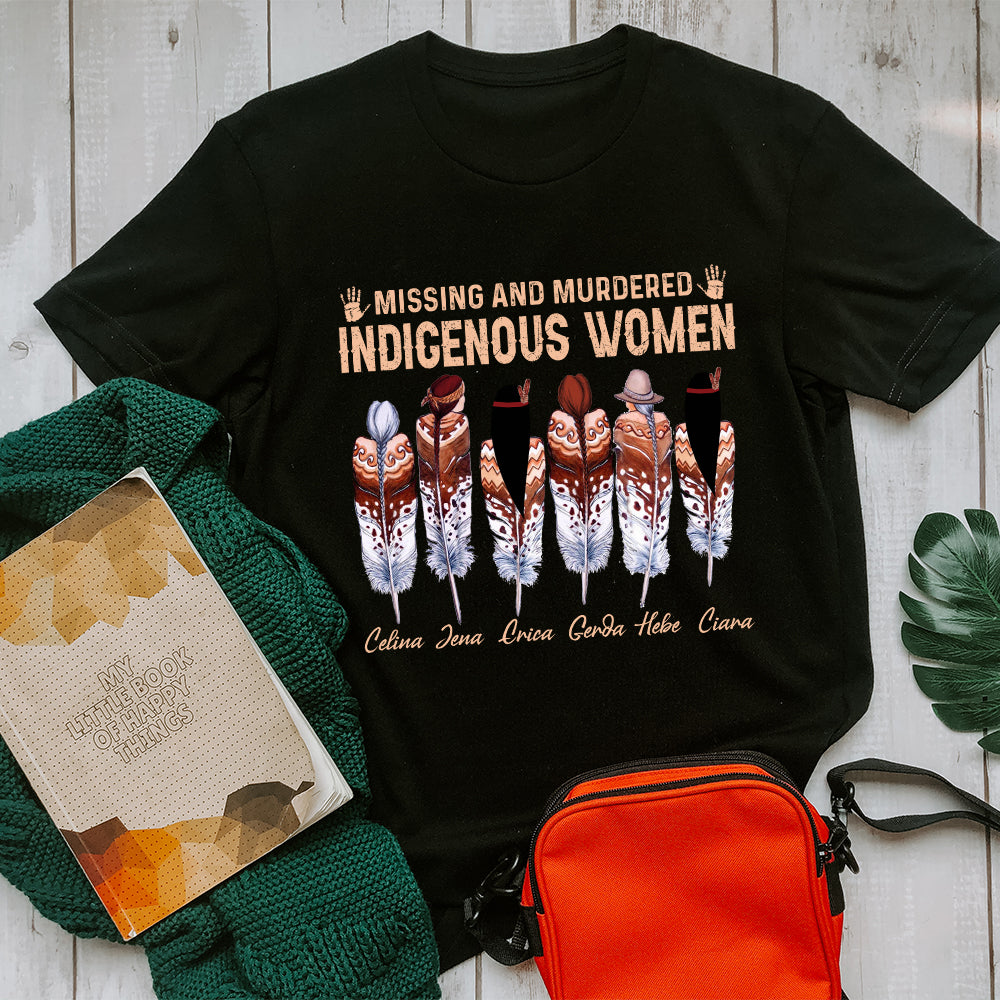 Personalized Missing And Murdered Indigenous Women T-Shirt