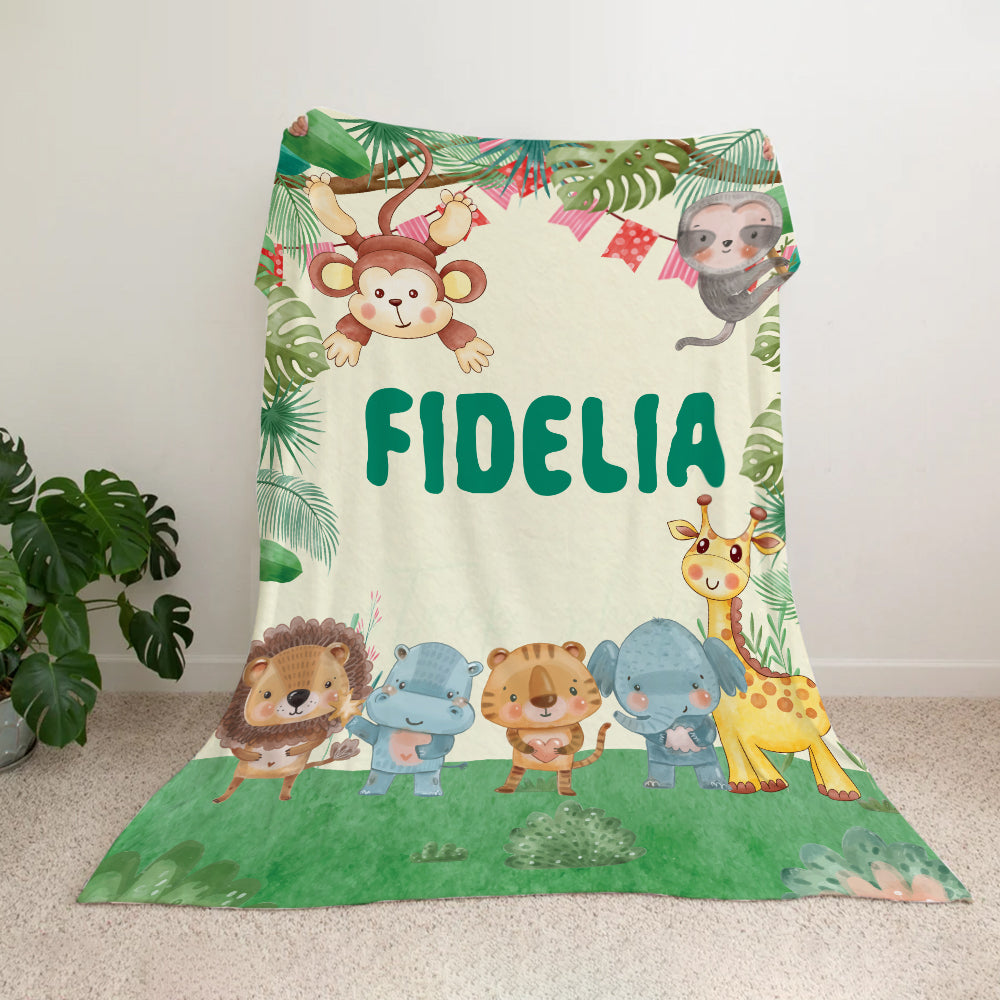 Jungle 2024 theme blanket