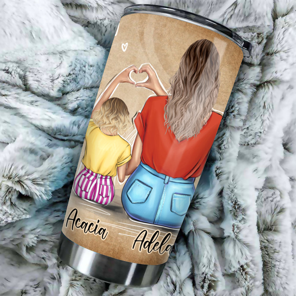 Personalized My Daughter May You Always Know That You Are Strong Smart And Beautiful Tumbler