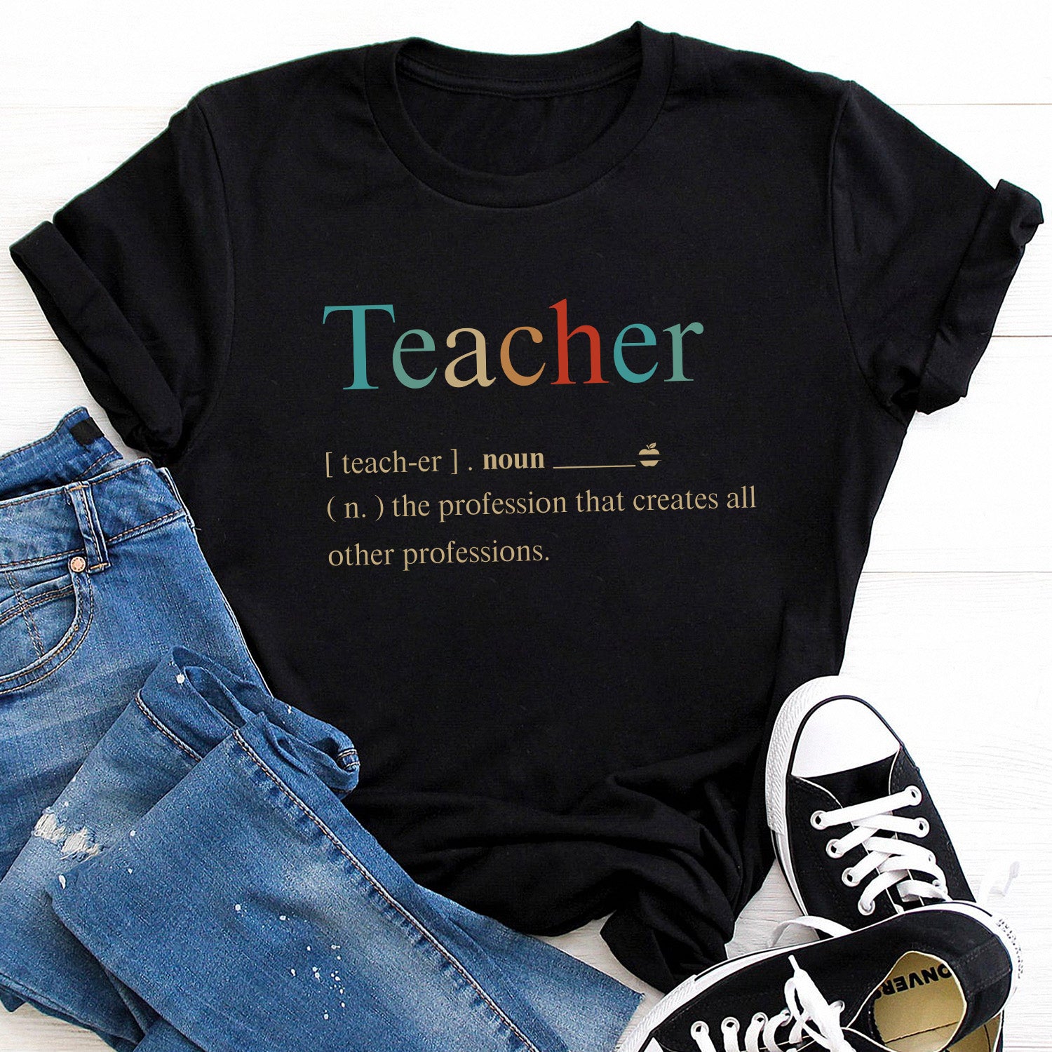 Teacher Dictionary Definition Profession Creates Other Meme - Standard T-Shirt