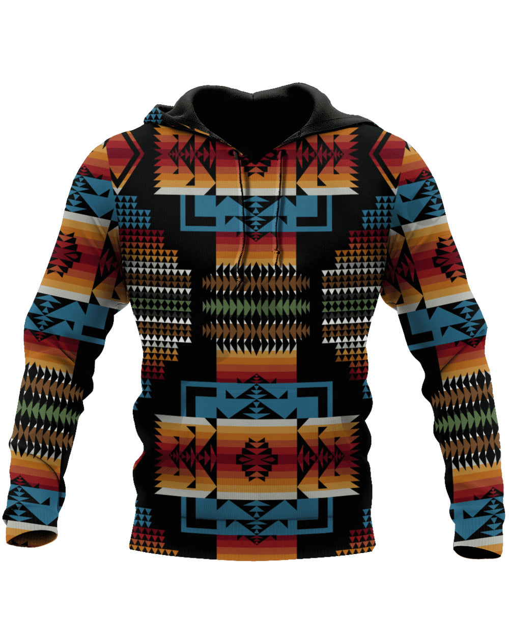 Native Pattern Culture Native American 3D All Over Print Hoodie and Zip Hoodie
