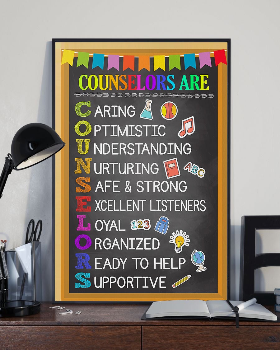 Counselors Are, Printable Quote Poster, School Counselor Gifts, Guidance Counselor Office, Counseling Office, School Counseling Standard Poster