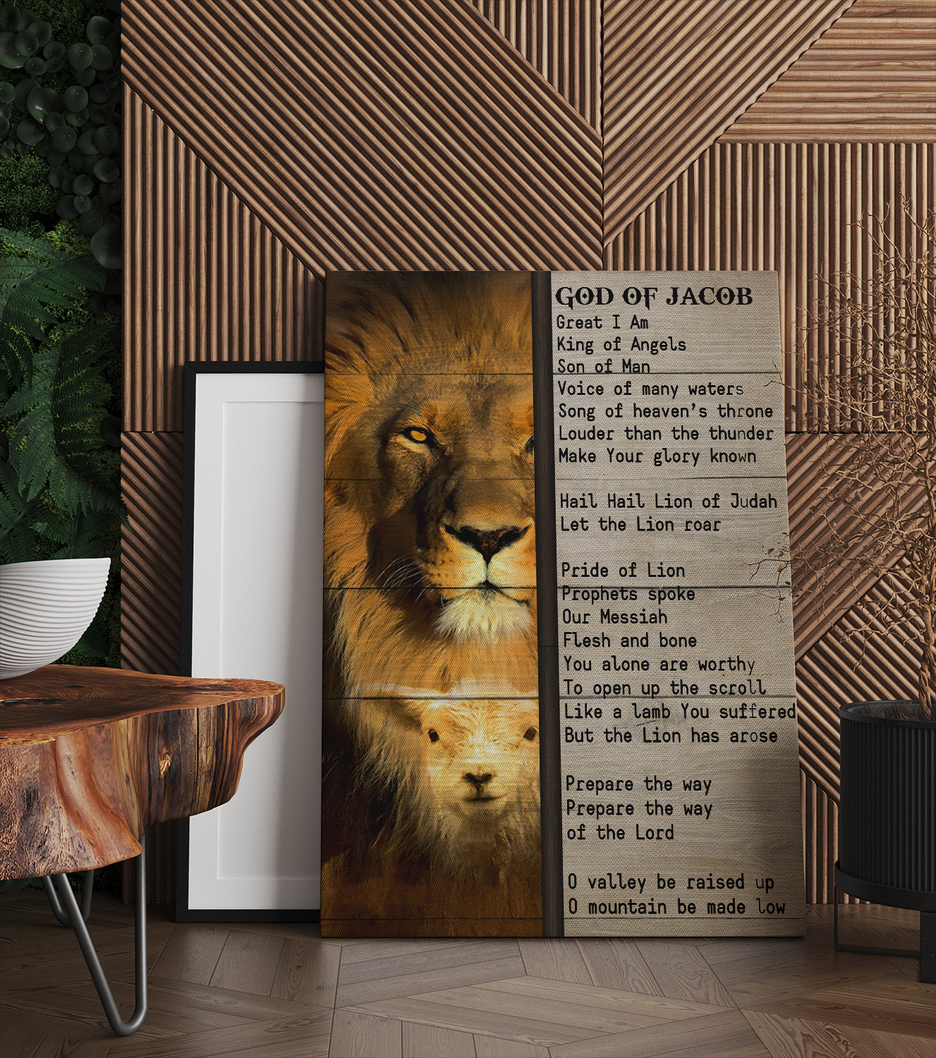 The Lion Of The Tribe Of Judah And Lamb Of God Lion Song Elevation Worship Lion Lyrics Genius God Of Jacob Canvas Prints