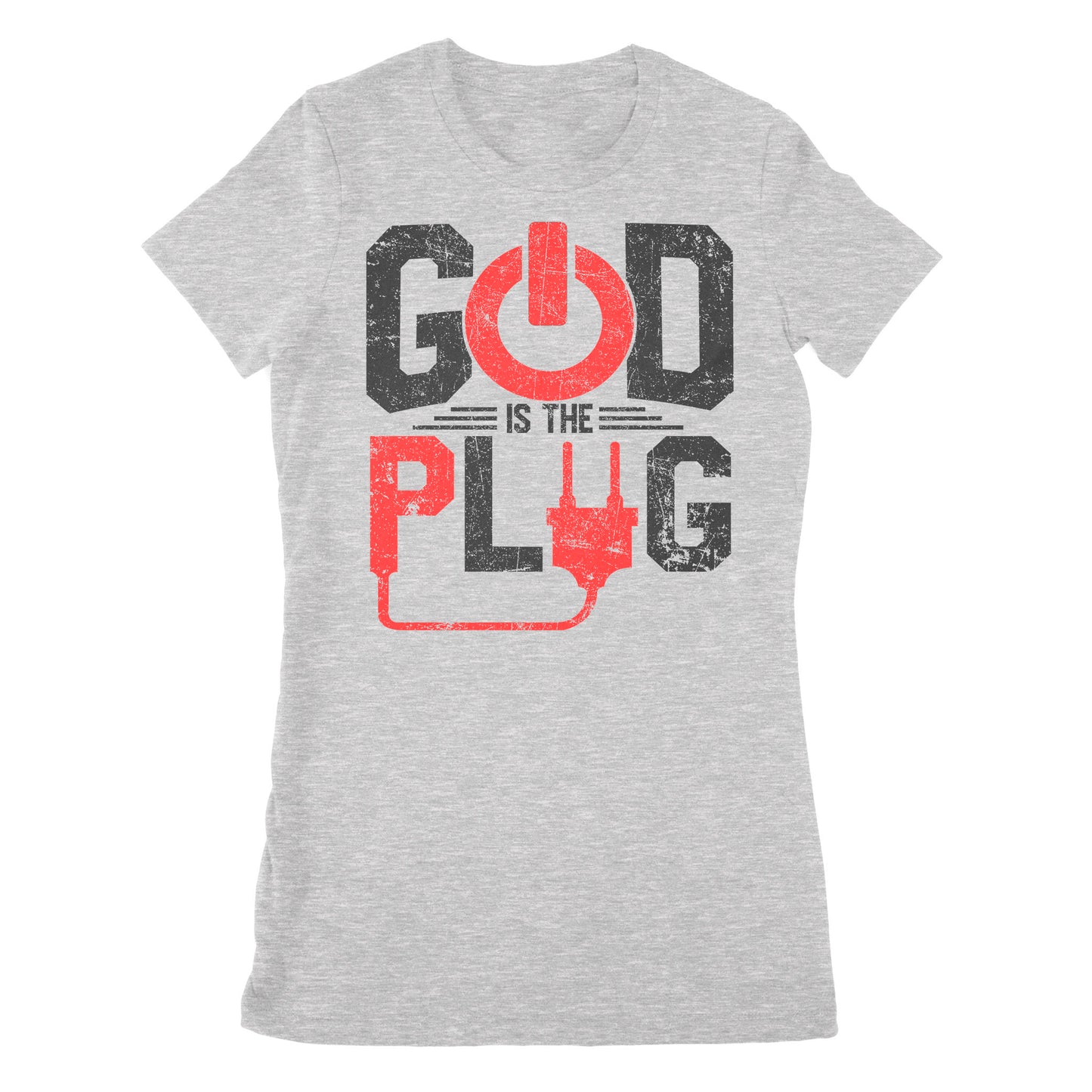 Premium Women's T-shirt - God Is The Plug