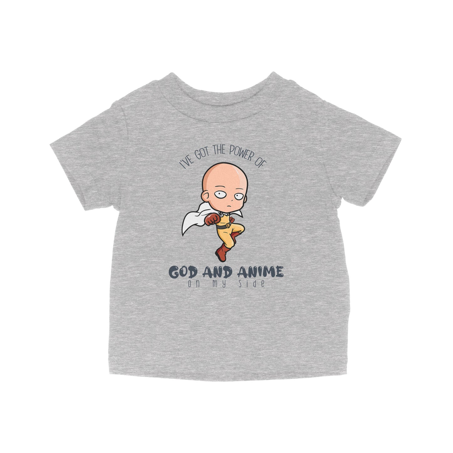 I Have The Power Of God And Anime On My Side - Baby T-Shirt