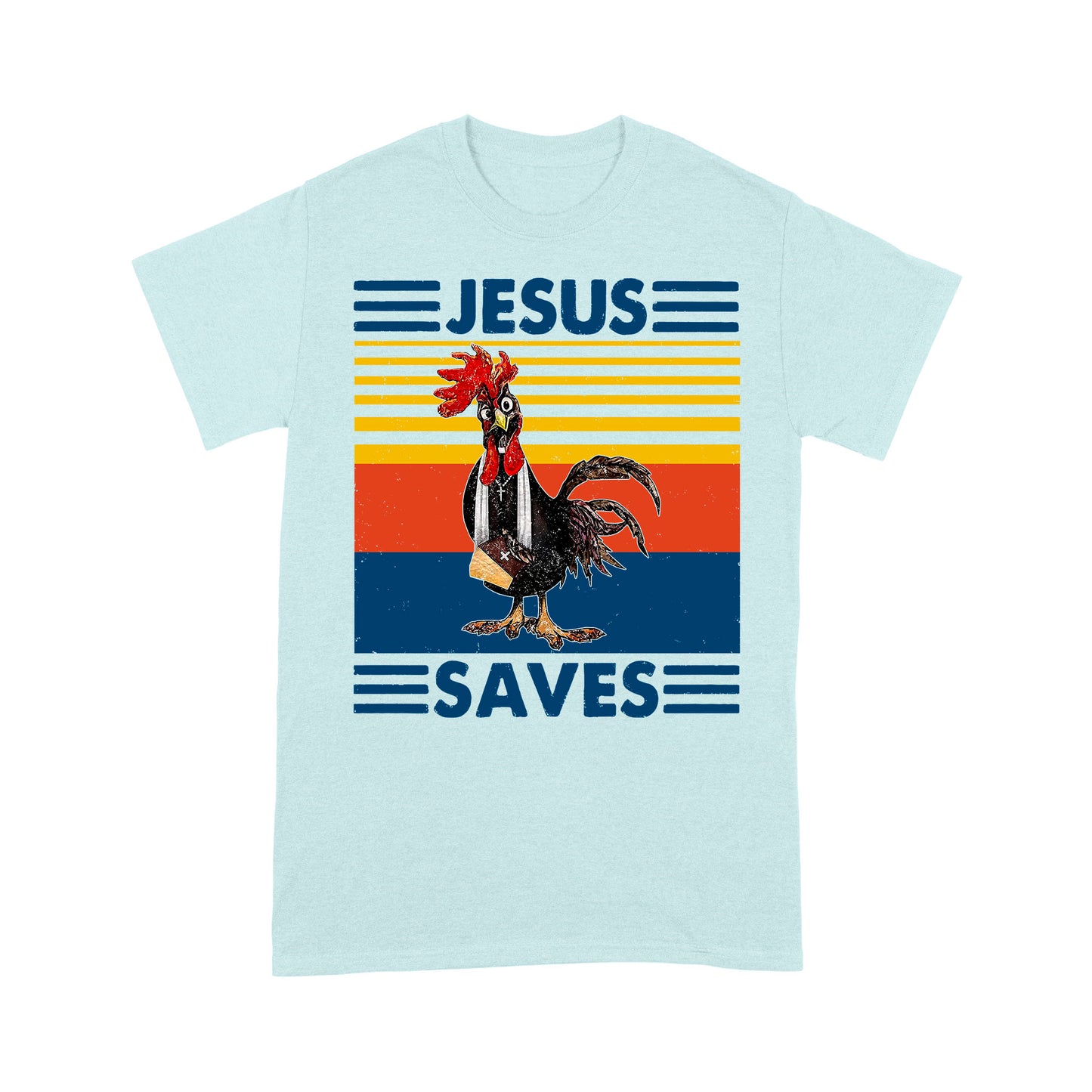 Premium T-shirt - Chicken Jesus Saves