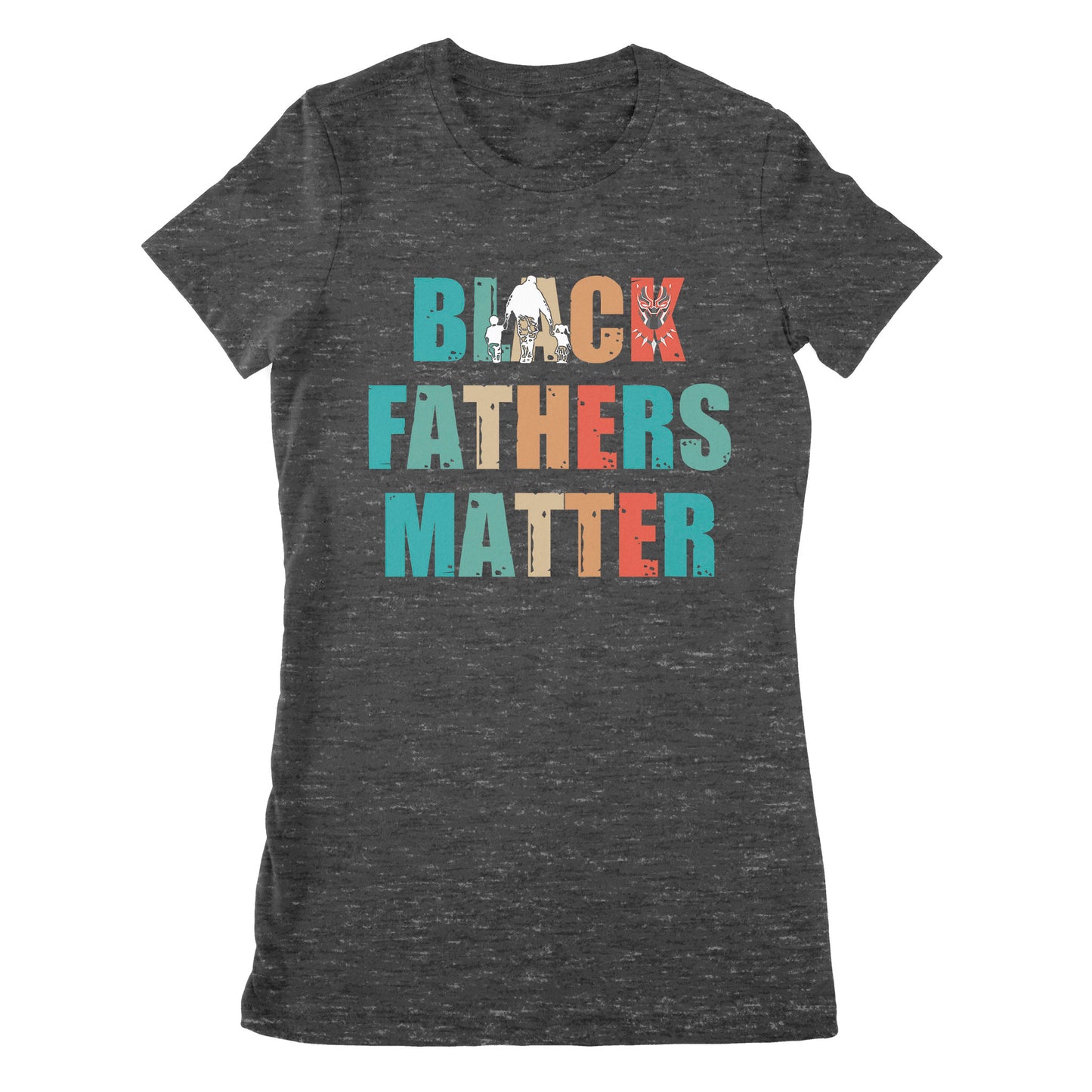 Premium Women's T-shirt - Black Fathers Matter