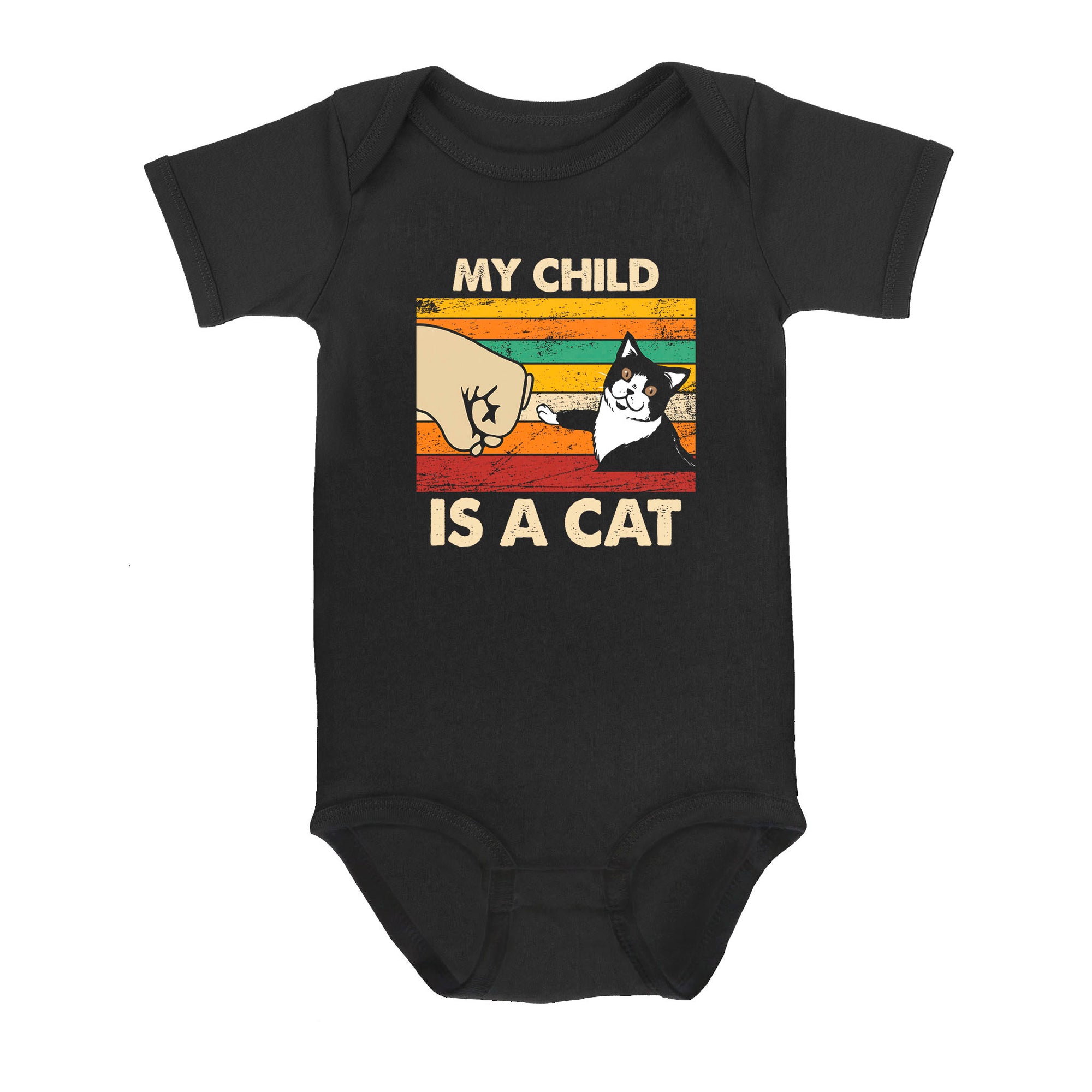 My Child Is A Cat - Baby Onesie