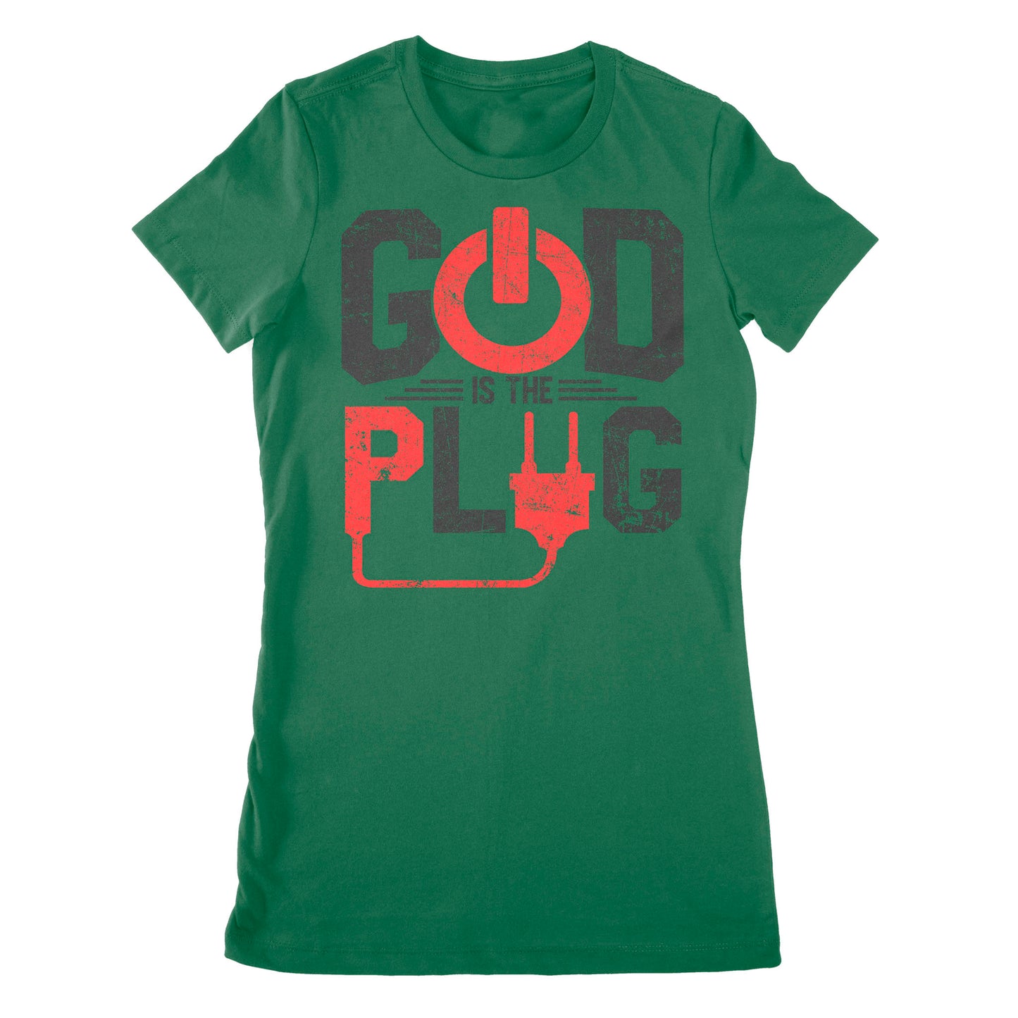 Premium Women's T-shirt - God Is The Plug