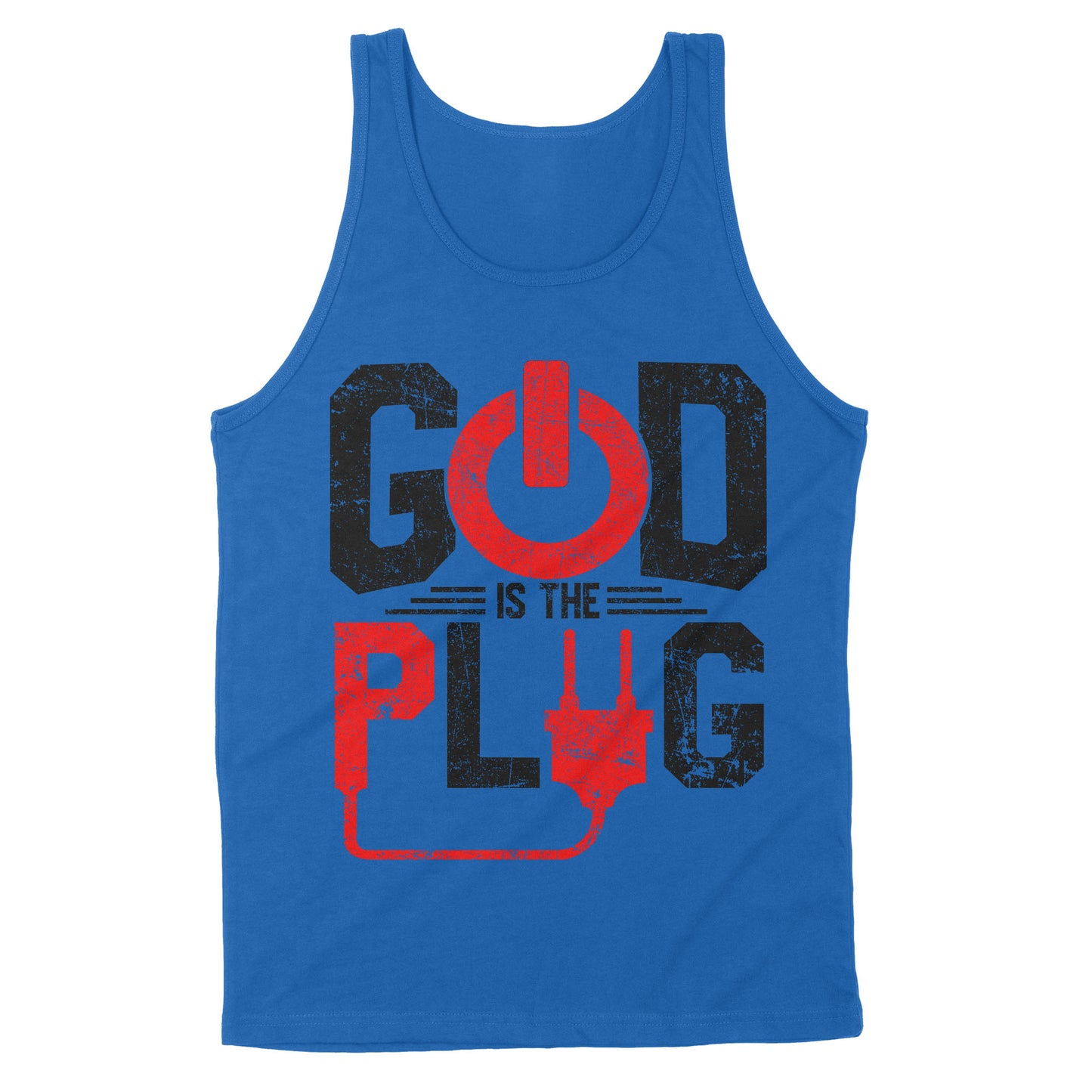 Premium Tank - God Is The Plug