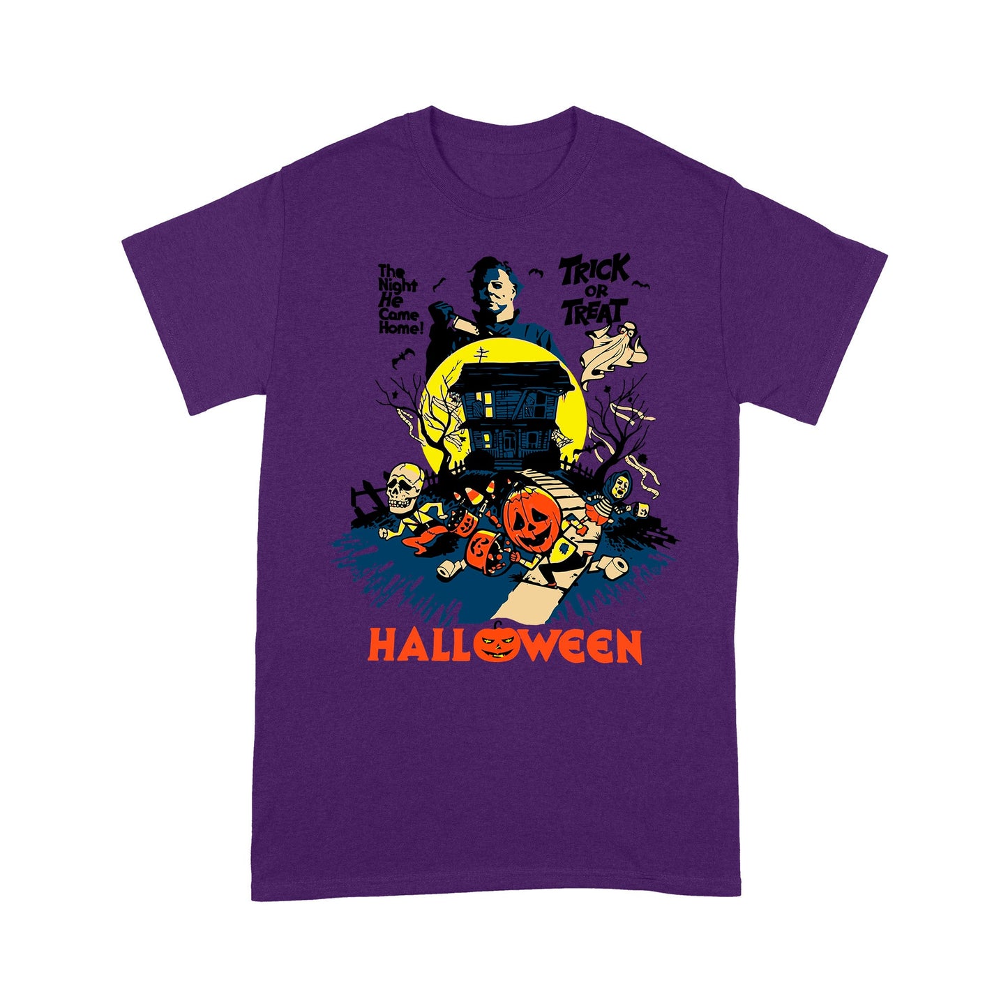 The night is come home trick or treat Halloween - Standard T-Shirt