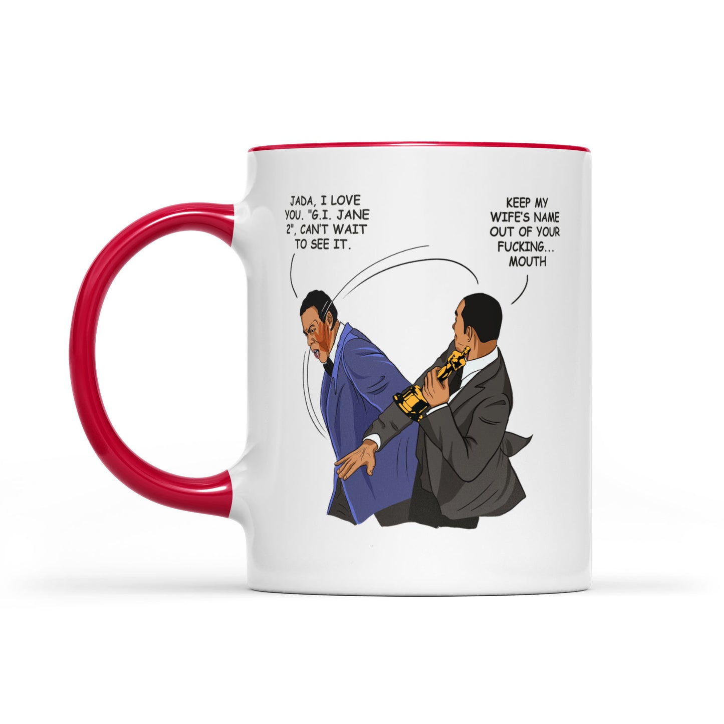 Keep My Wife’s Name Out Of Your Fucking Mouth - Accent Mug