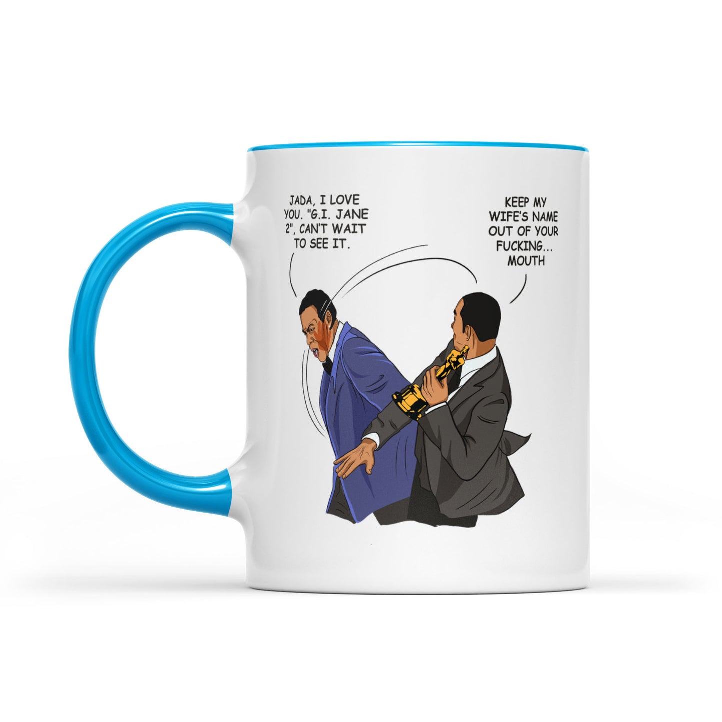 Keep My Wife’s Name Out Of Your Fucking Mouth - Accent Mug