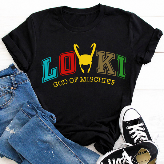 Loki God of Mischief Standard T-Shirt