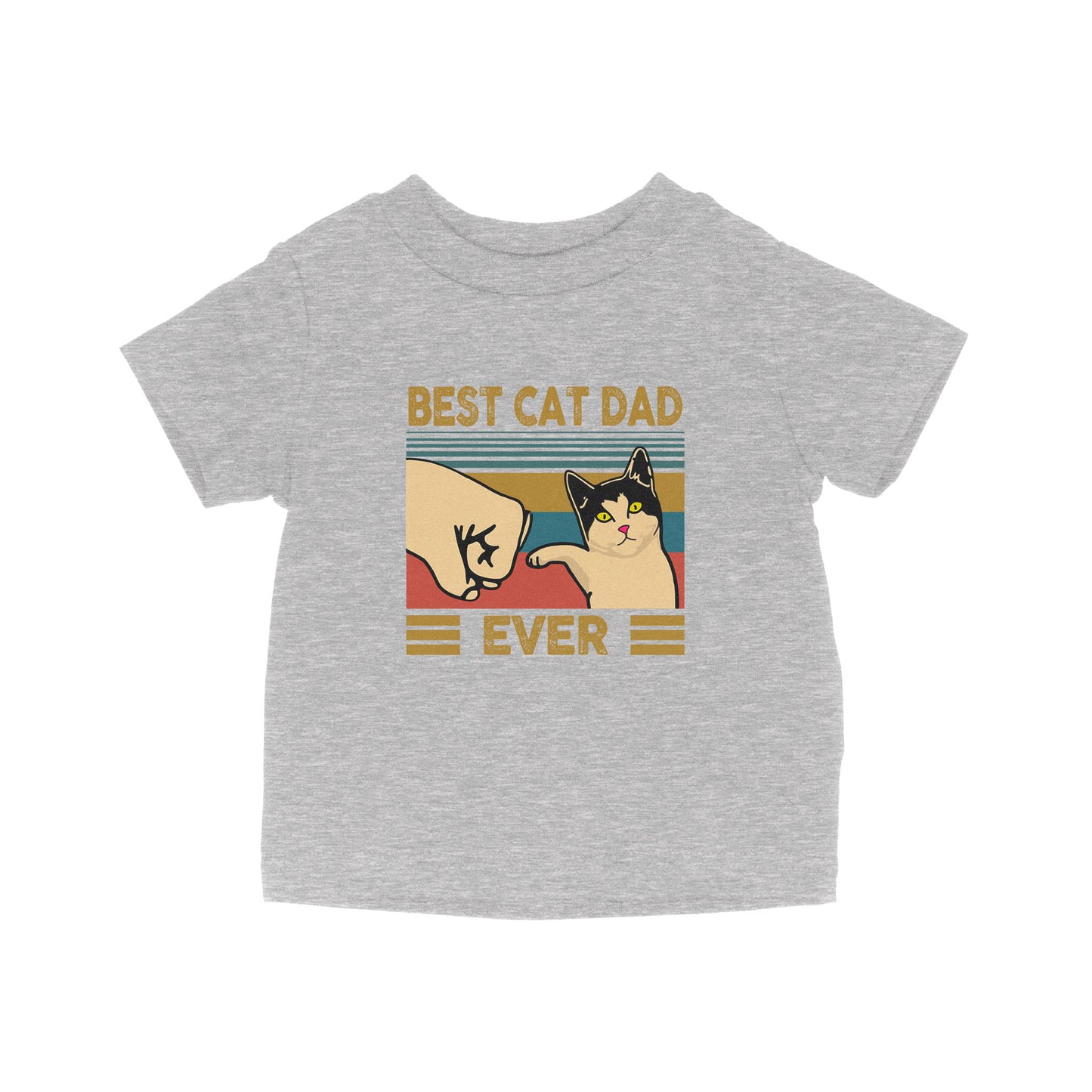 Best Cat Dad Ever - Baby T-Shirt