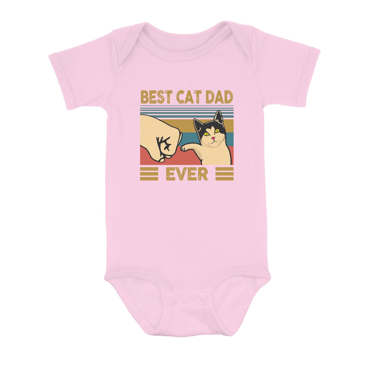 Best Cat Dad Ever - Baby Onesie