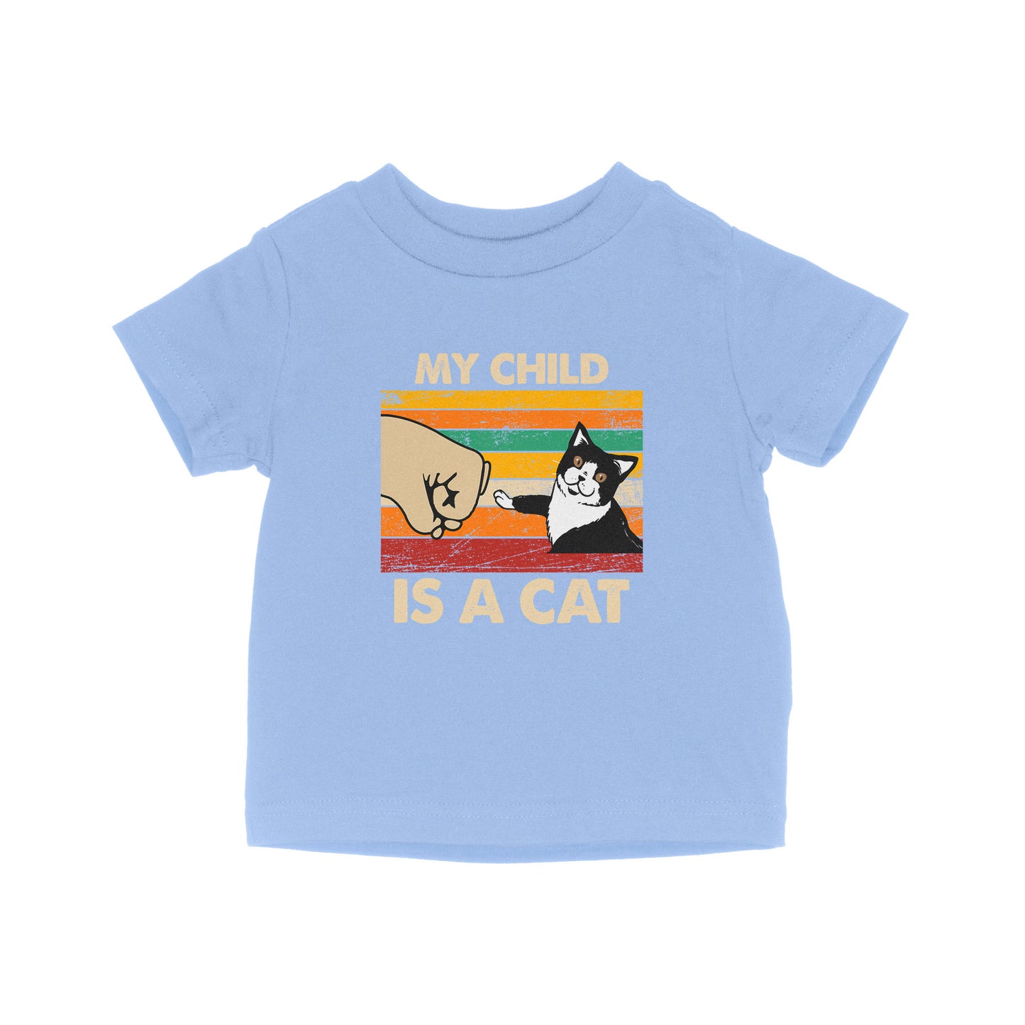 My Child Is A Cat - Baby T-Shirt