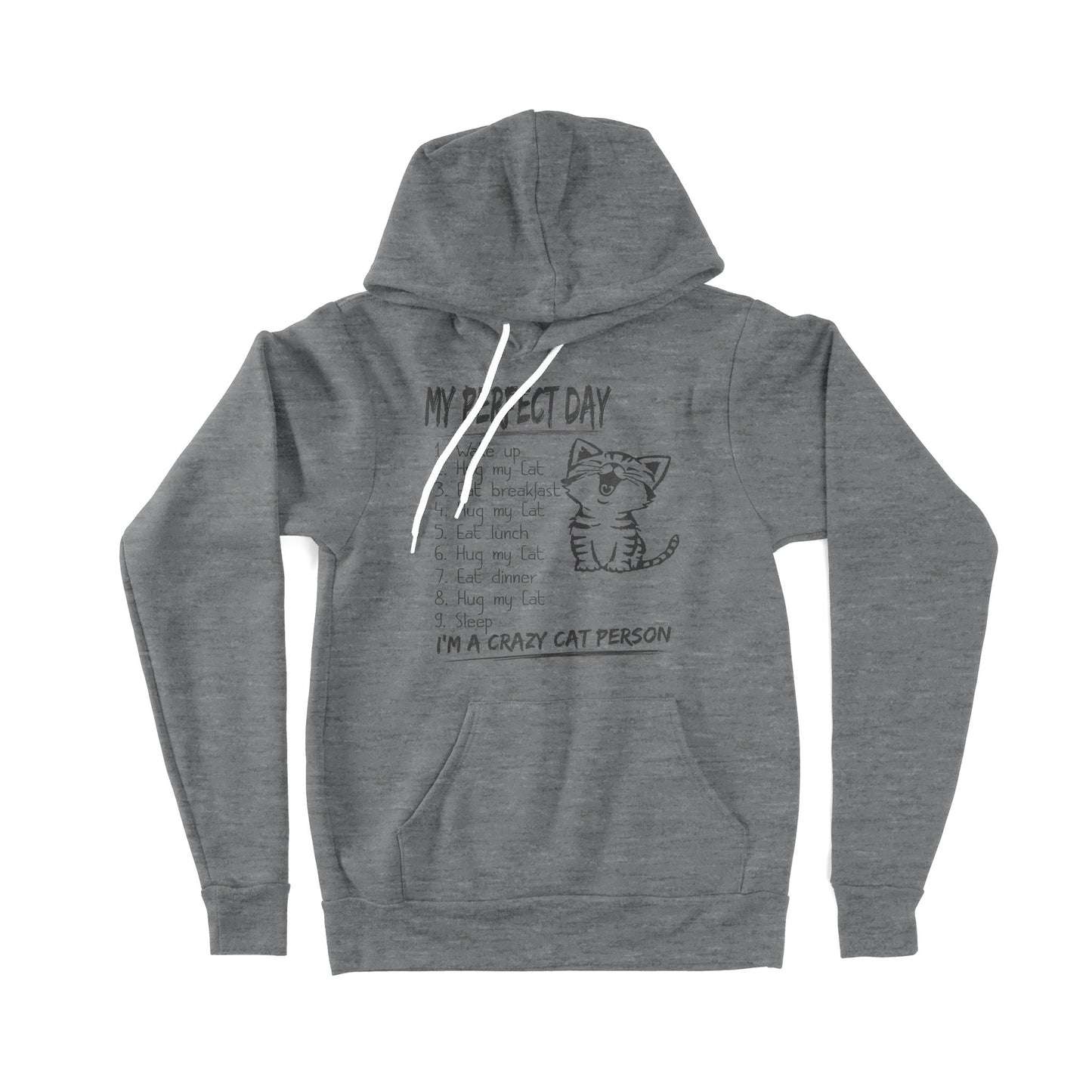 Perfect Day Is Snuggling A Cat - Premium Hoodie