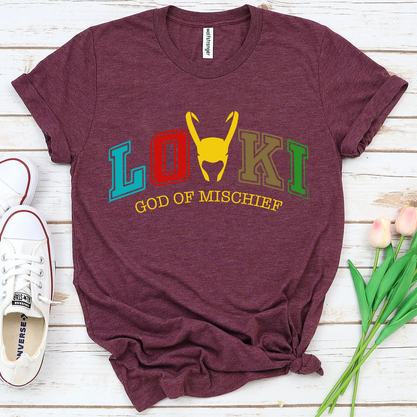 Loki God of Mischief Standard T-Shirt