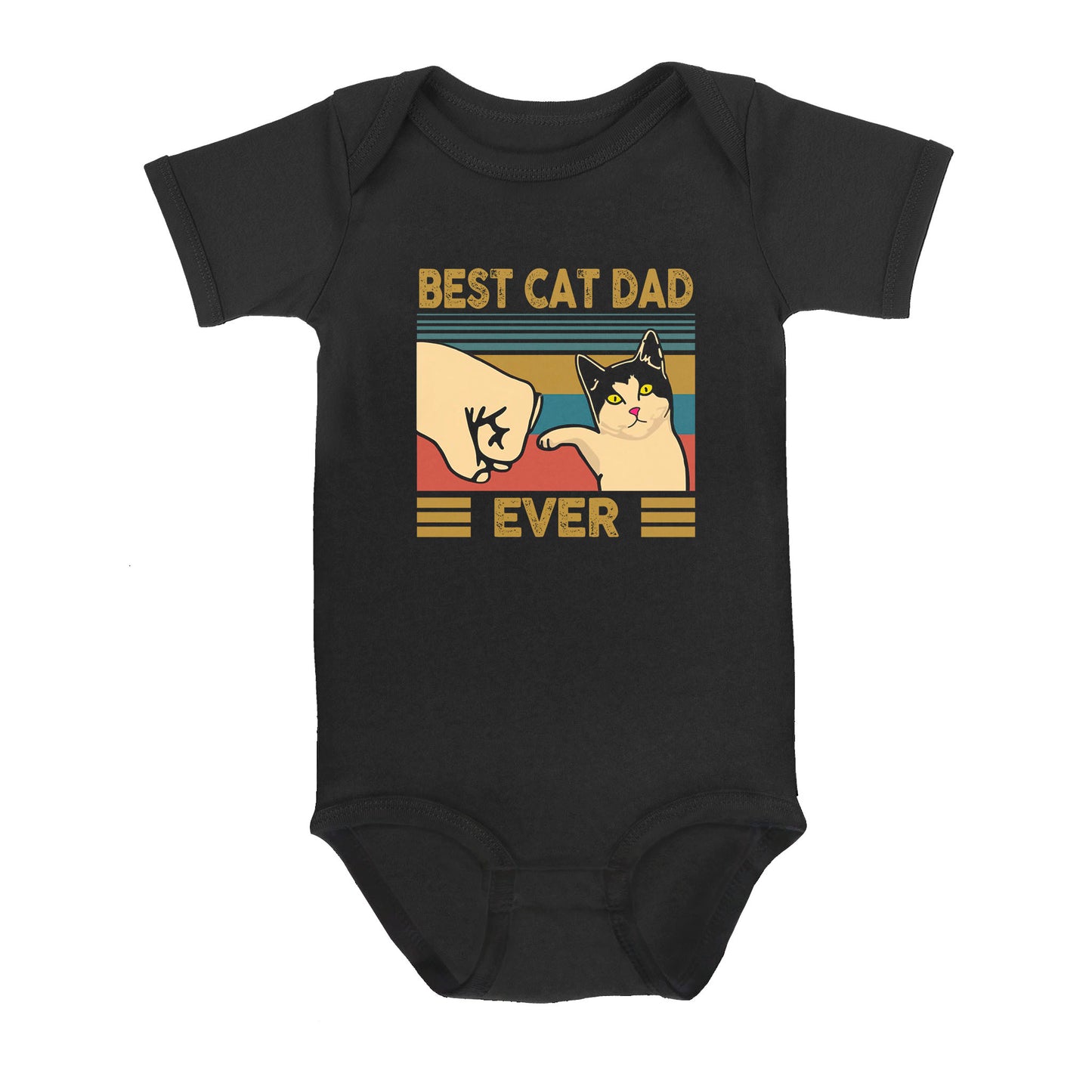 Best Cat Dad Ever - Baby Onesie